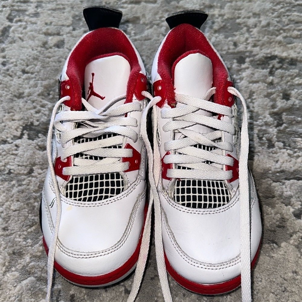 Nike Kids Sneakers White and Red